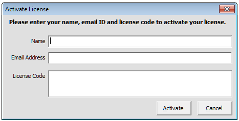 excelcal license activation